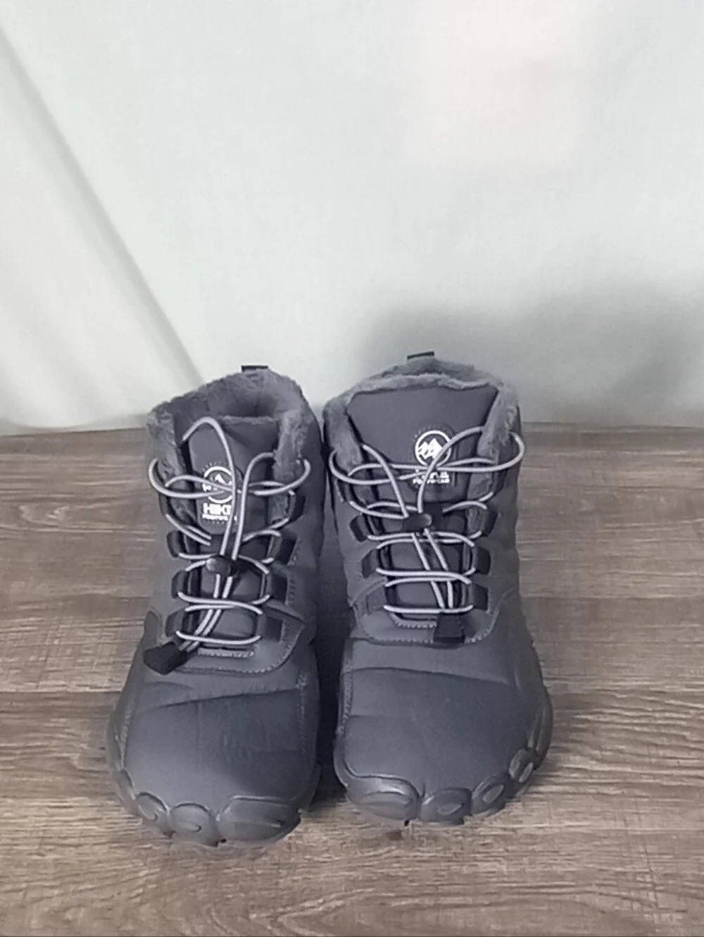 Hike Casper Pro Gray Waterproof Winter Barefoot Shoes Size 10